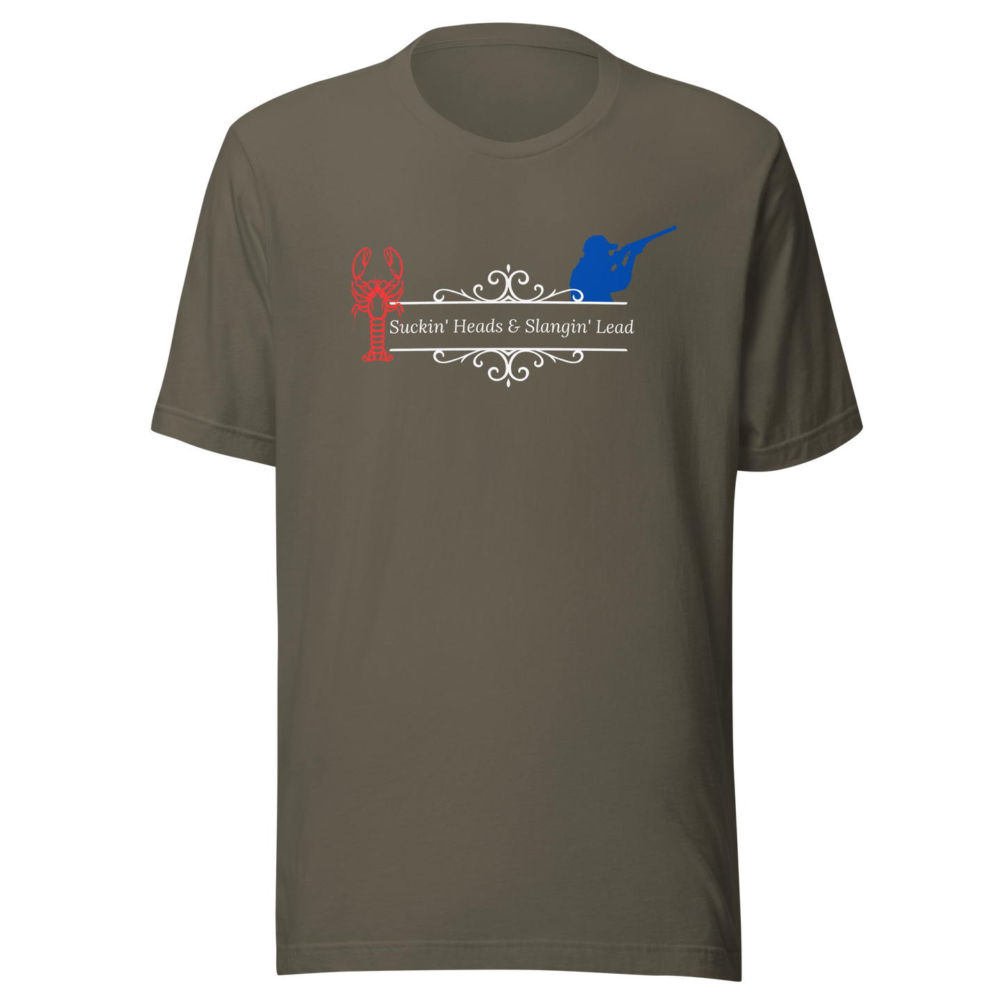 Caddo River Clothing Co. Suckin' Heads Slangin' Lead Unisex t-shirt