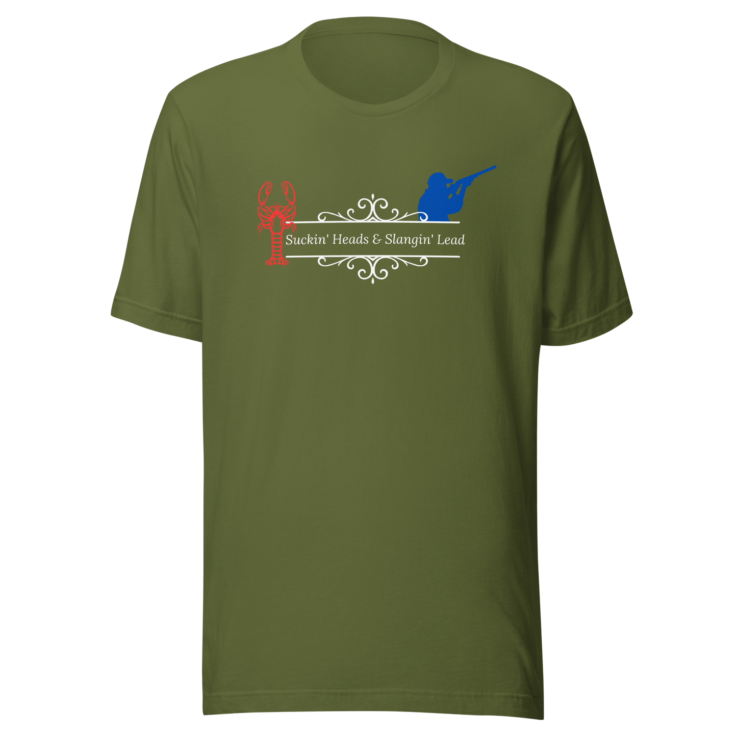 Caddo River Clothing Co. Suckin' Heads Slangin' Lead Unisex t-shirt